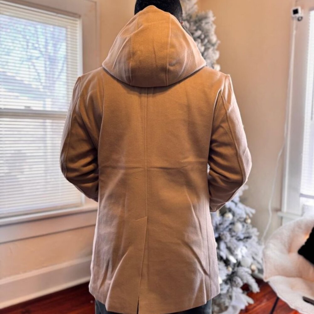 Wool Blend Trench Coat